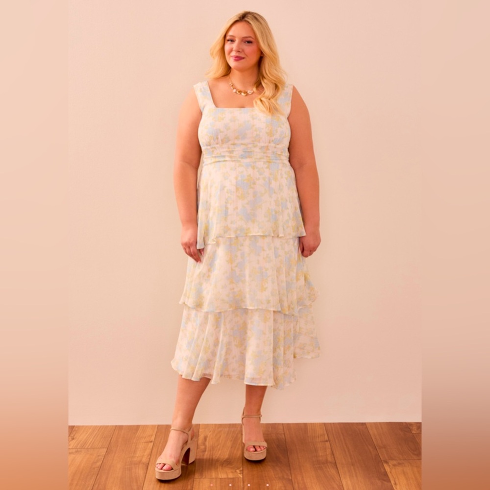 NWT Arula Eliana Floral Maxi Dress
